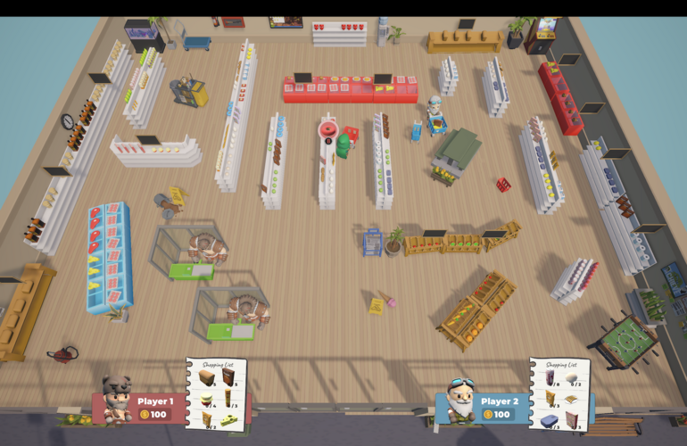 Supermarket Crash screenshot