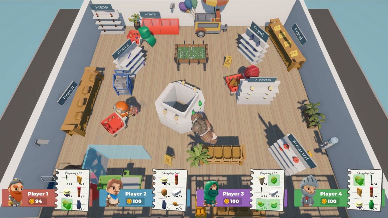 Supermarket Crash gameplay